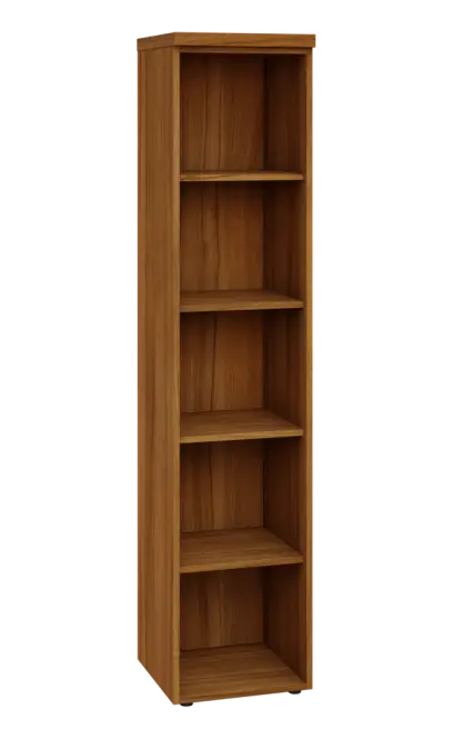 SIN 5 - 4N kancelářská skříň, nika, 1820x400x400, ořech světlý